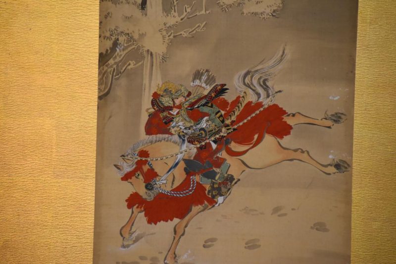 Japanese Samurai 2 Panel Screen Width:1890mm - Image 2