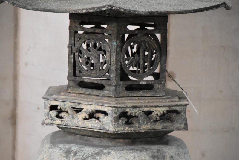 Japanese Bronze Snow Lantern Width:630mm - Image 2