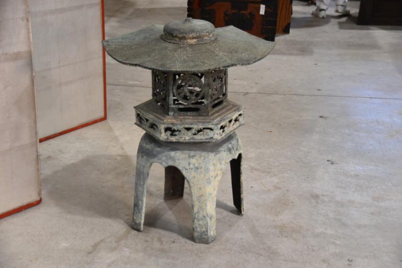 Japanese Bronze Snow Lantern Width:630mm - Image 3