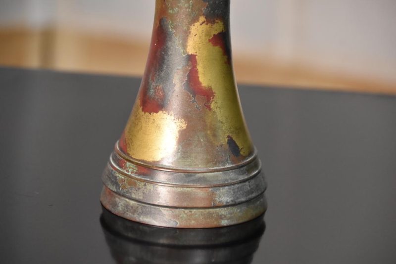 Rokuzo Bronze Vase - Image 2