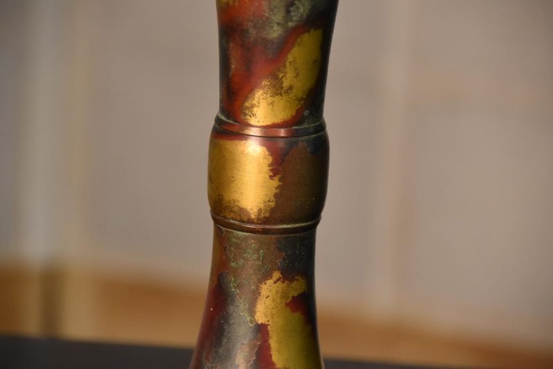 Rokuzo Bronze Vase - Image 11