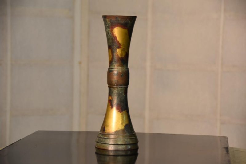 Rokuzo Bronze Vase - Image 9