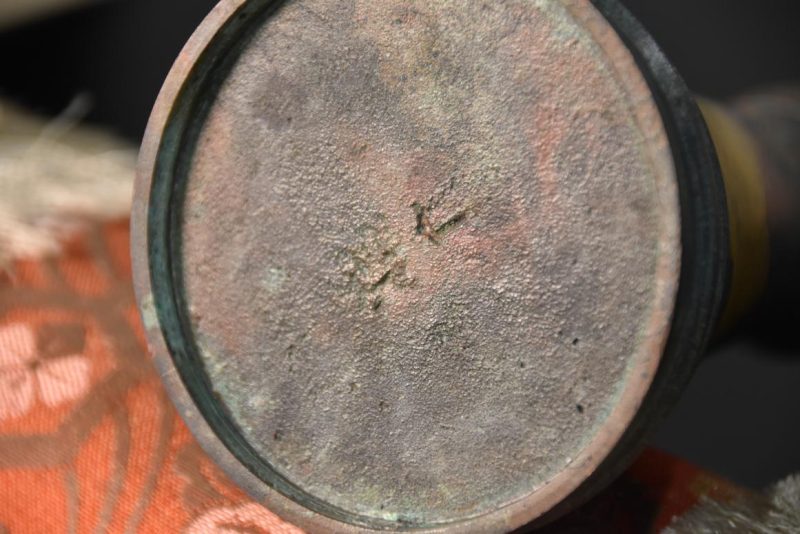 Rokuzo Bronze Vase - Image 6