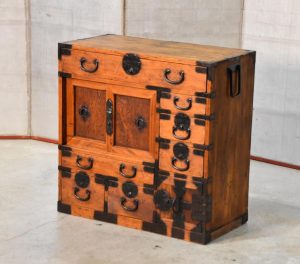 Antique Osaka Region Merchants Chest Width:750mm