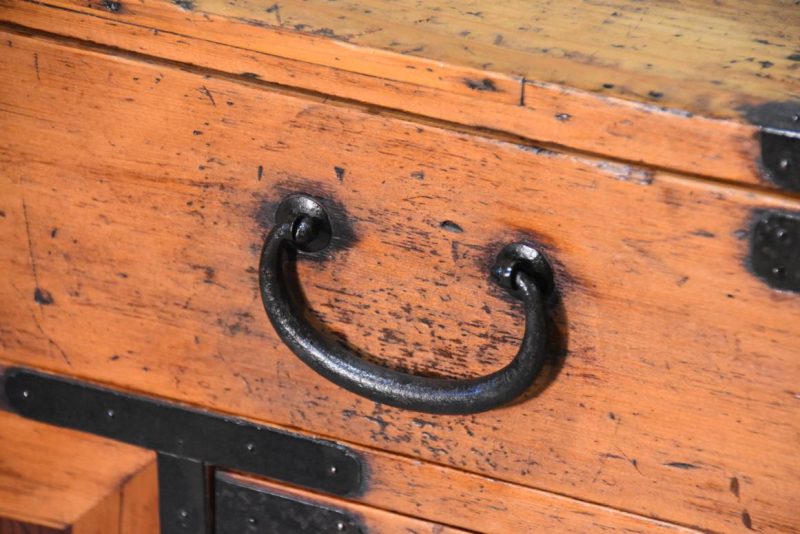 Antique Osaka Region Merchants Chest Width:750mm - Image 9