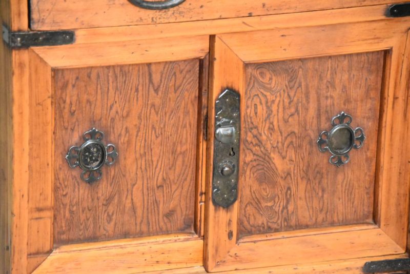 Antique Osaka Region Merchants Chest Width:750mm - Image 10