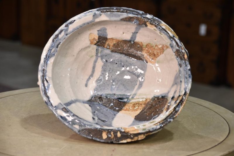 Pottery Bowl by Takuma Murakoshi Width:285mm - Image 6
