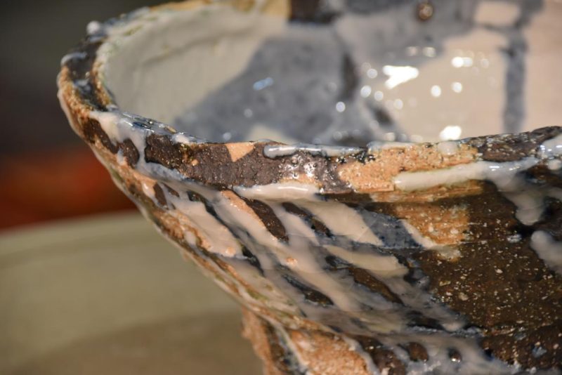 Pottery Bowl by Takuma Murakoshi Width:285mm - Image 4