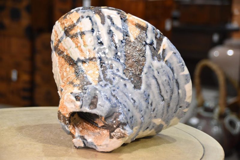 Pottery Bowl by Takuma Murakoshi Width:285mm - Image 2