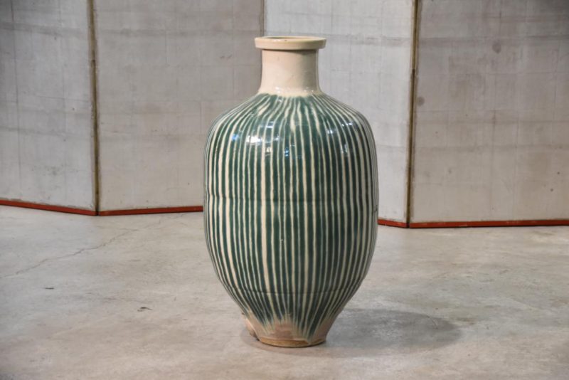 Shigaraki Tsubo Drip Glaze Urn Height:730mm