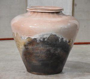 Large Hagi Pottery Tsubo Urn Width:550mm
