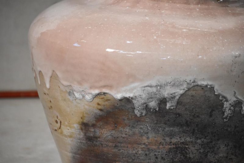Large Hagi Pottery Tsubo Urn Width:550mm - Image 2