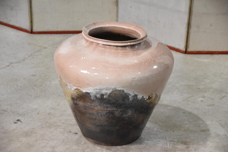 Large Hagi Pottery Tsubo Urn Width:550mm - Image 10