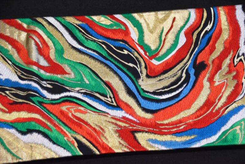 Japanese Fukuro Obi Sash Width:4000mm - Image 7