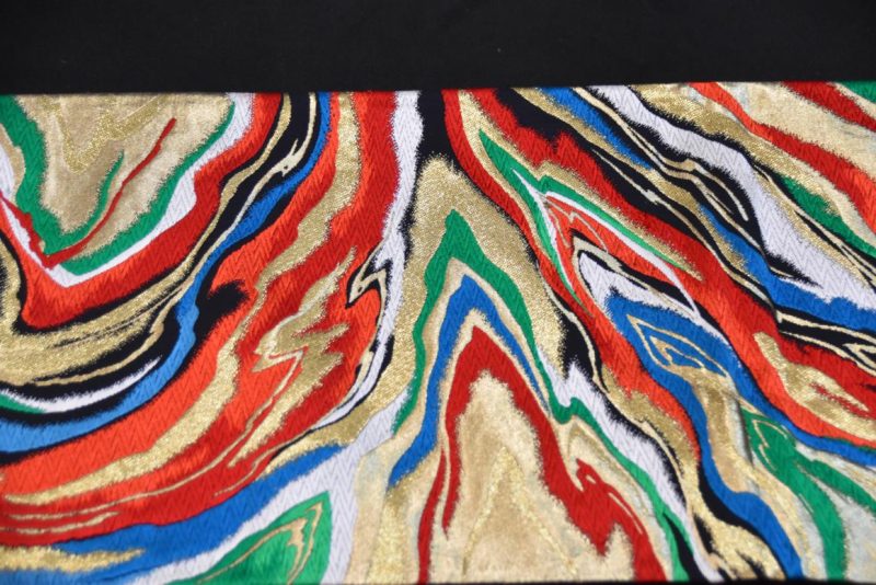 Japanese Fukuro Obi Sash Width:4000mm - Image 6
