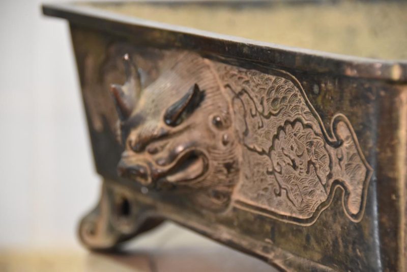 Japanese Art Nouveau Bronze Vase Width:645mm - Image 13