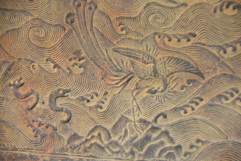 Japanese Art Nouveau Bronze Vase Width:645mm - Image 4