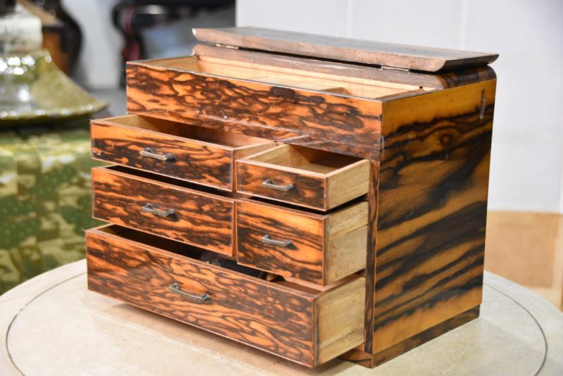 Persimmon Hari Bako Sewing Box Width:325mm - Image 8