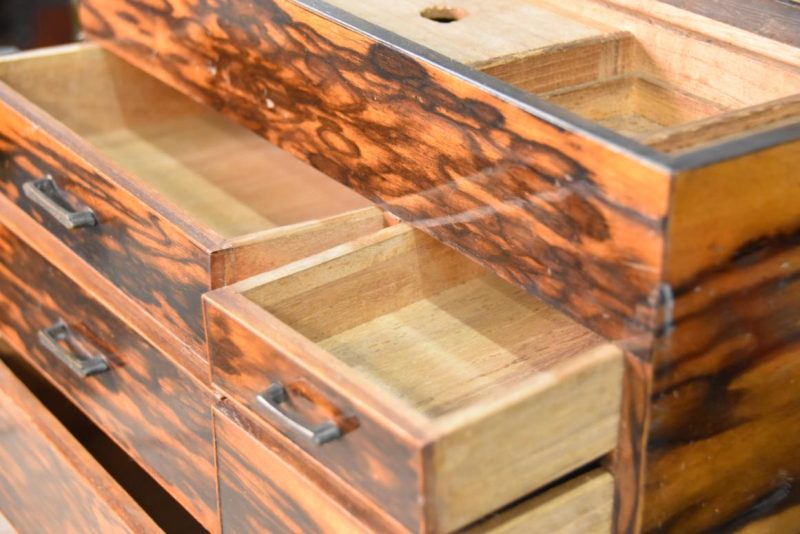 Persimmon Hari Bako Sewing Box Width:325mm - Image 7