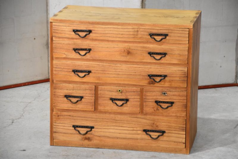 Antique Kodansu Small Chest Width:655mm - Image 2