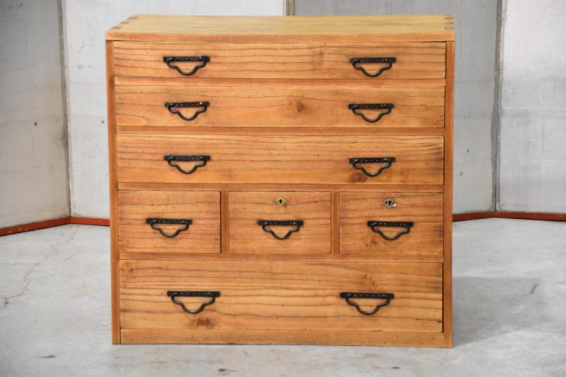 Antique Kodansu Small Chest Width:655mm - Image 7