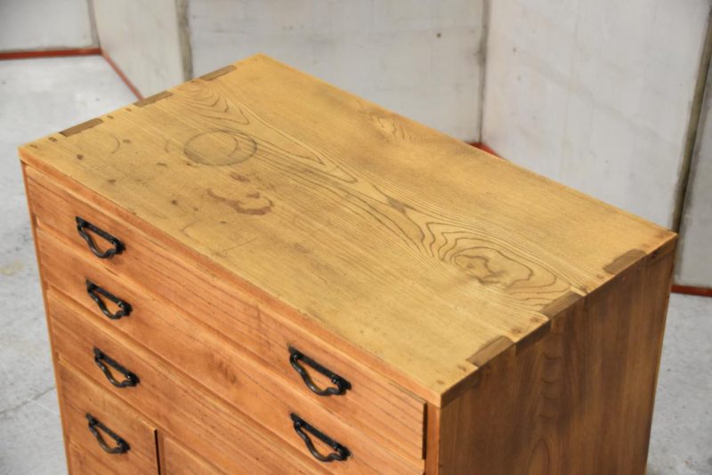Antique Kodansu Small Chest Width:655mm - Image 6