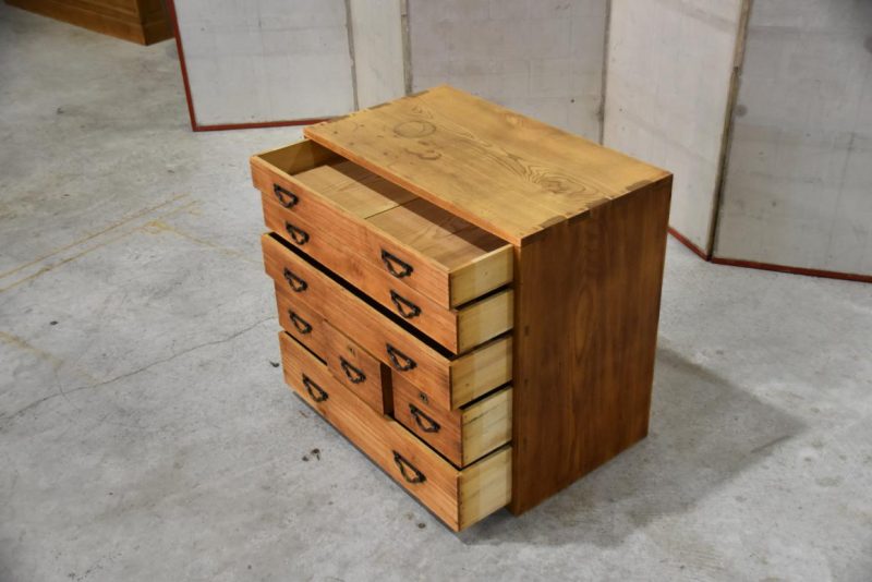 Antique Kodansu Small Chest Width:655mm - Image 5