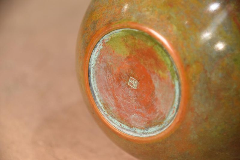 Murashido Bronze Vase Width:110mm - Image 3