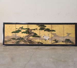 Edo Period Kano School Screen Width:2160mm