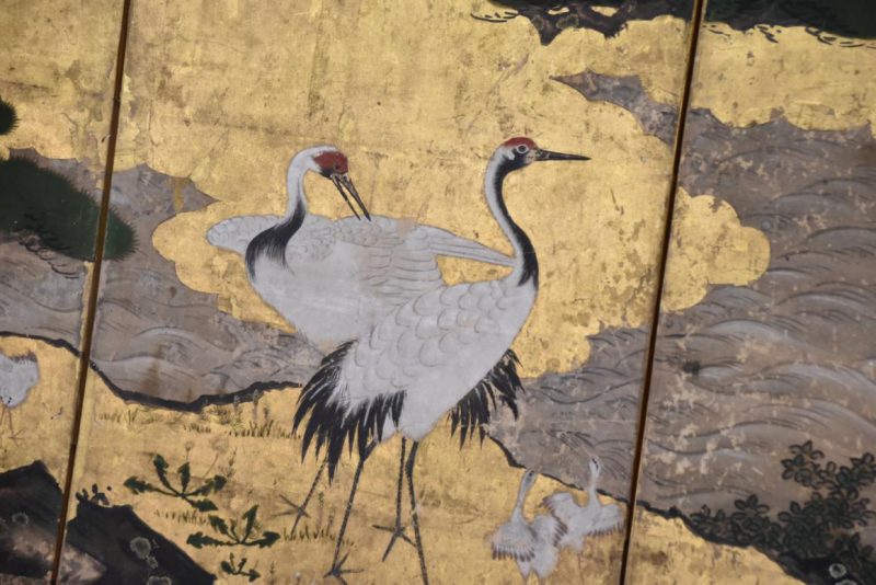 Edo Period Kano School Screen Width:2160mm - Image 6
