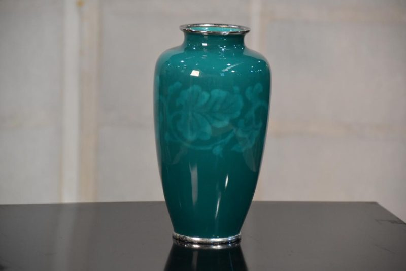 Cloisonne Vase Width:98mm