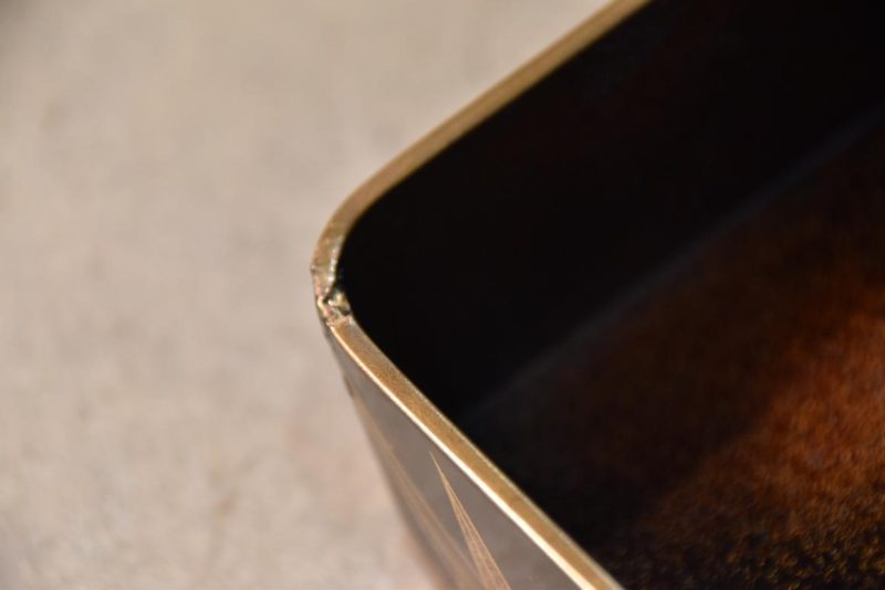 Japanese Maki-E Lacquer Box Width:245mm - Image 11