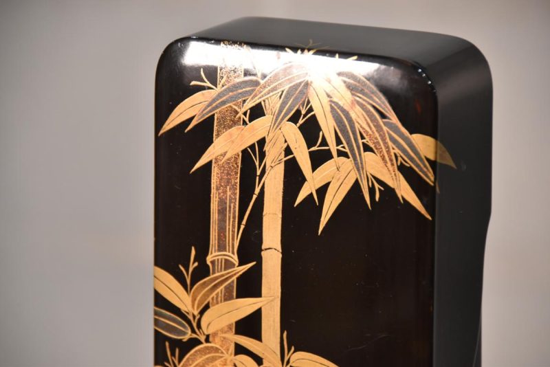 Japanese Maki-E Lacquer Box Width:245mm - Image 5