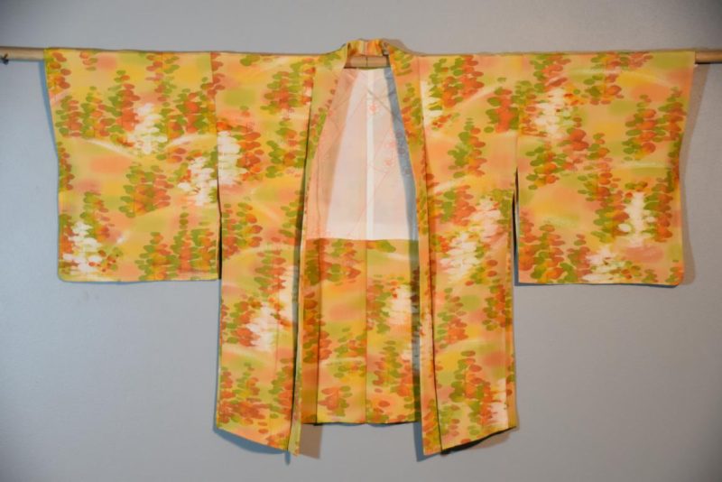 Vintage Japanese Silk Jacket Haori - Image 7