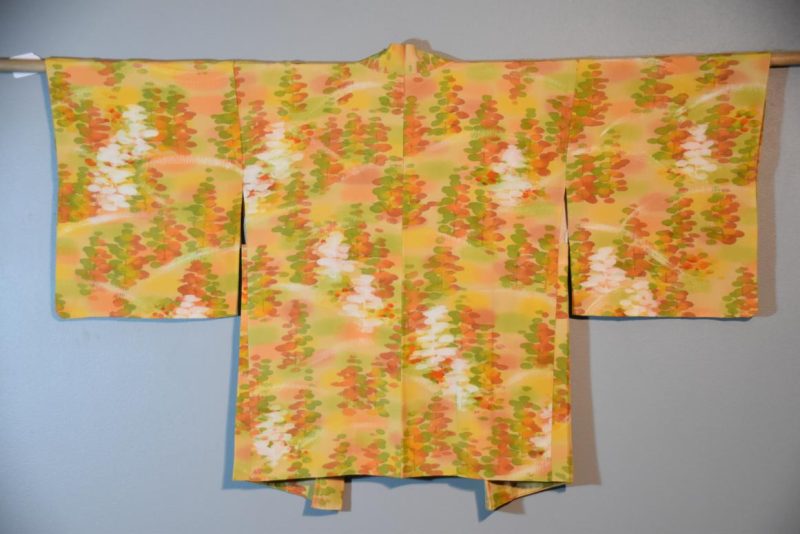 Vintage Japanese Silk Jacket Haori - Image 3