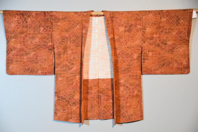 Vintage Japanese Silk Jacket Haori - Image 8