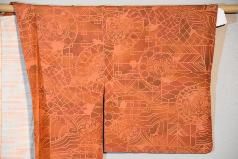 Vintage Japanese Silk Jacket Haori - Image 7