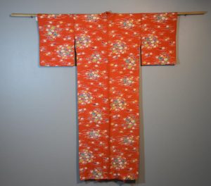 Japanese Vintage Silk Kimono