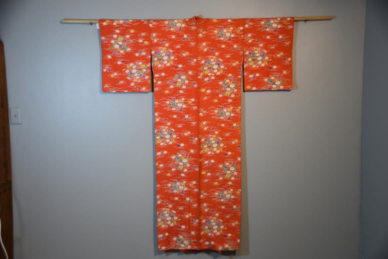 Japanese Vintage Silk Kimono
