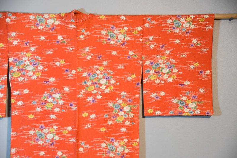Japanese Vintage Silk Kimono - Image 12