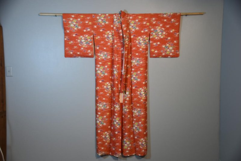 Japanese Vintage Silk Kimono - Image 10