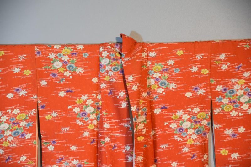 Japanese Vintage Silk Kimono - Image 9