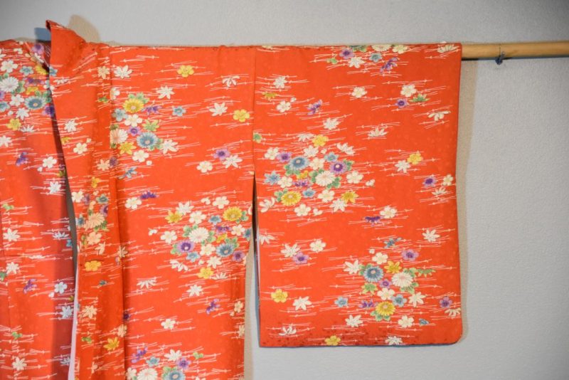 Japanese Vintage Silk Kimono - Image 8