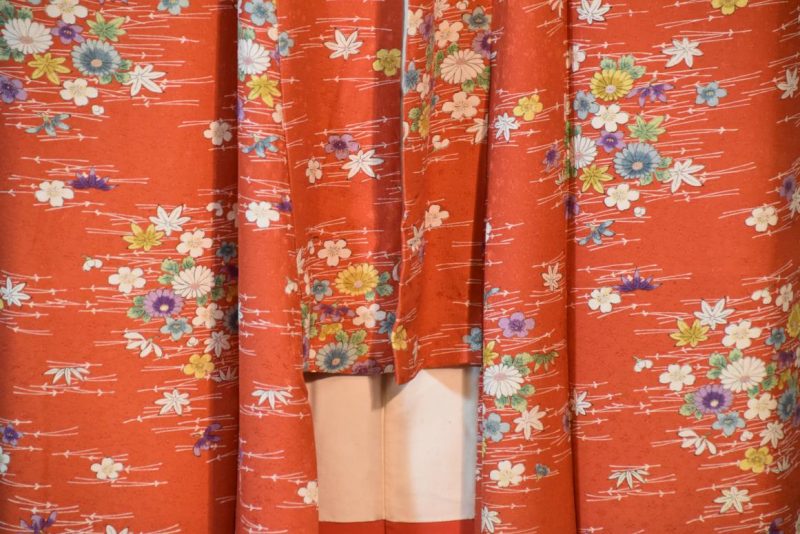 Japanese Vintage Silk Kimono - Image 5