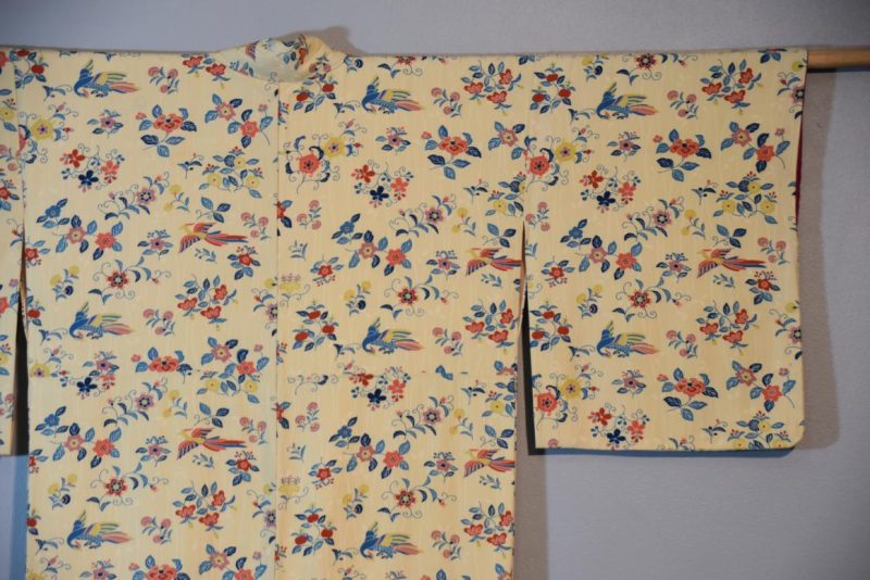 Japanese Vintage Silk Kimono - Image 10