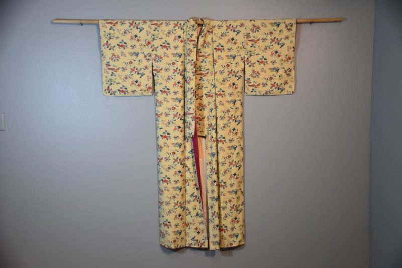 Japanese Vintage Silk Kimono