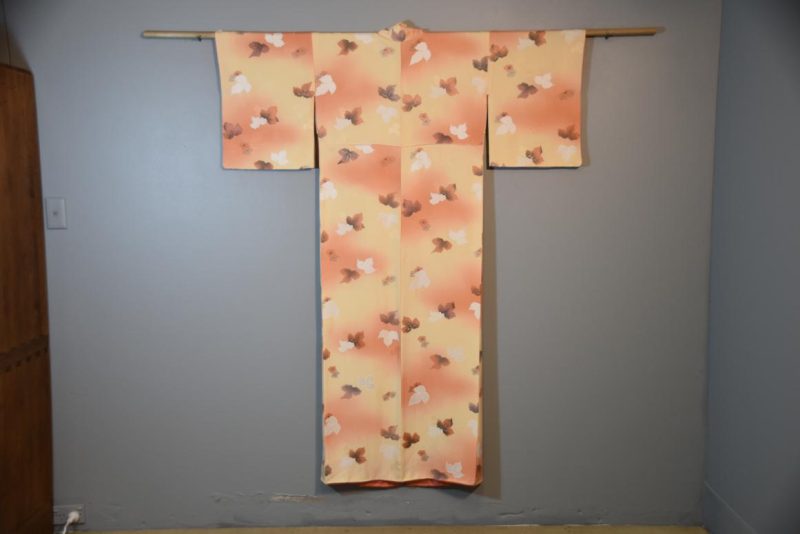 Japanese Vintage Silk Kimono