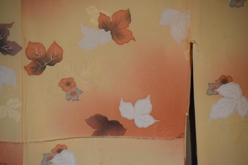 Japanese Vintage Silk Kimono - Image 8