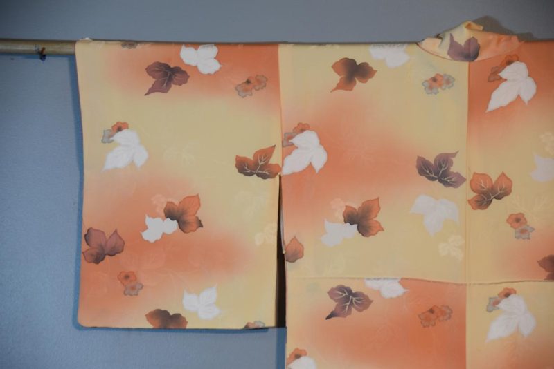 Japanese Vintage Silk Kimono - Image 7