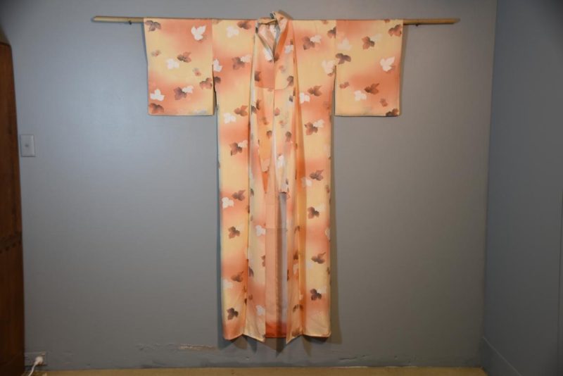 Japanese Vintage Silk Kimono - Image 6